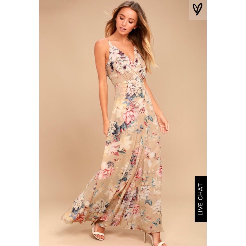 Lulu’s Maxi Floral Dress
